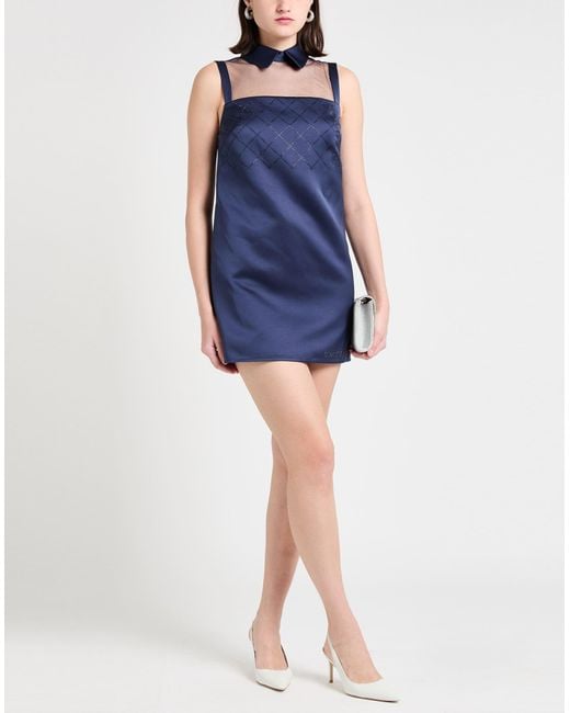 Elisabetta Franchi Blue Mini Dresses