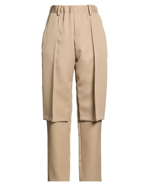 Ujoh Natural Midi Skirt Wool