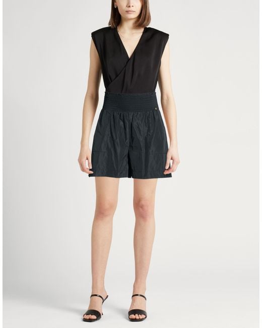 Liu Jo Gray Shorts & Bermuda Shorts Polyester