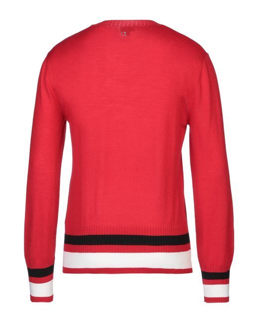 Just Cavalli Red Sweaters for men