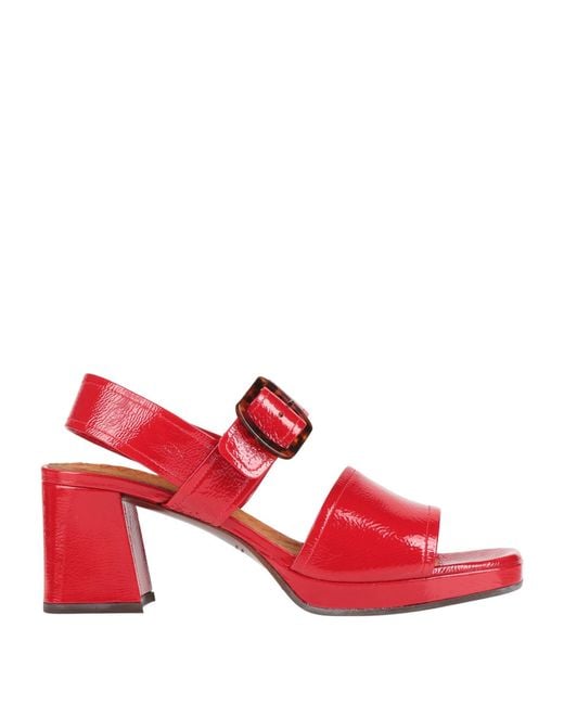 Chie Mihara Red Sandals Leather