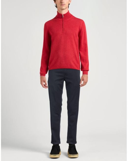 RE_HASH Blue Pants Cotton, Lyocell, Elastane for men