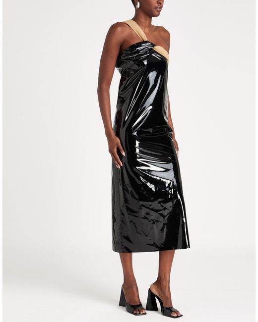 1017 ALYX 9SM Black Midi Dress Polyester, Polyurethane, Elastane, Polyamide