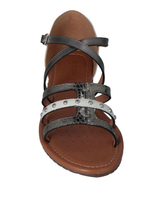 Geox Brown Sandals