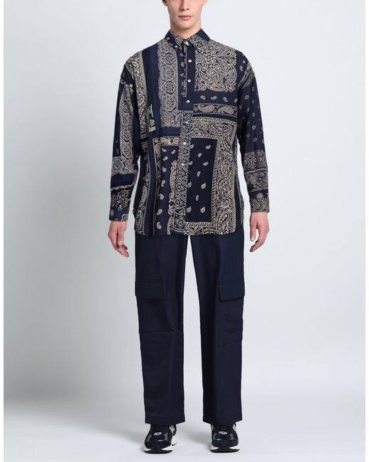 Camicia di READYMADE in Blue da Uomo