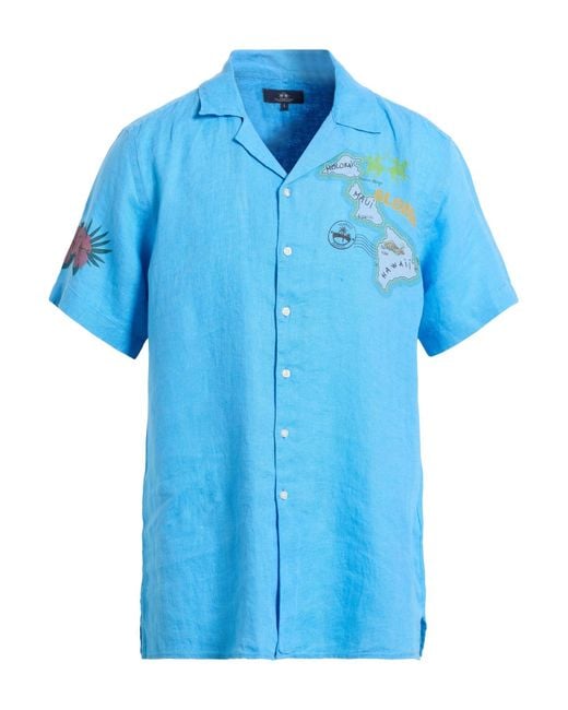 La Martina Blue Shirt for men