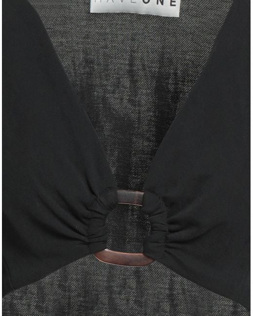Haveone Black Top Modal, Polyamide, Polyester