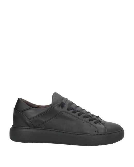 Pawelk's Black Sneakers Leather for men