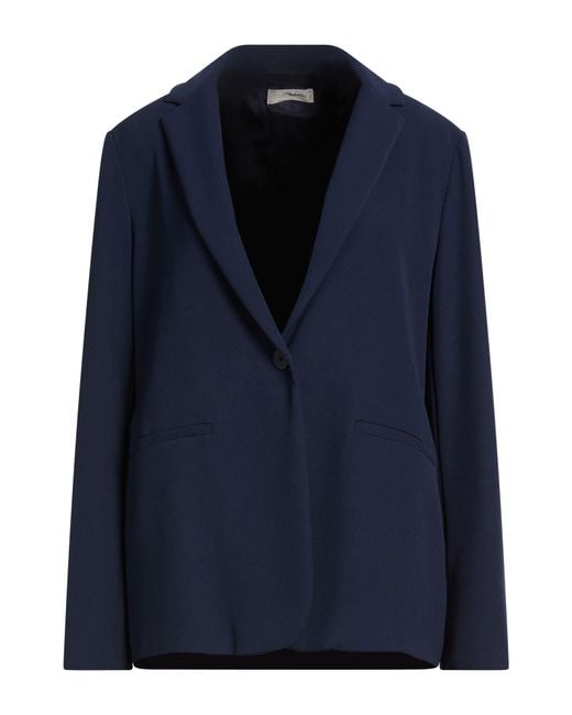 Antonelli Blue Midnight Blazer Polyester, Elastane
