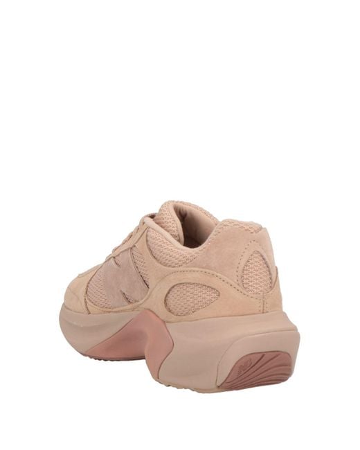 New Balance Pink Sneakers Leather for men
