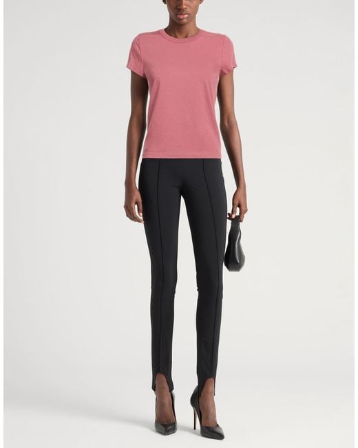Rick Owens Pink T-Shirt Cotton