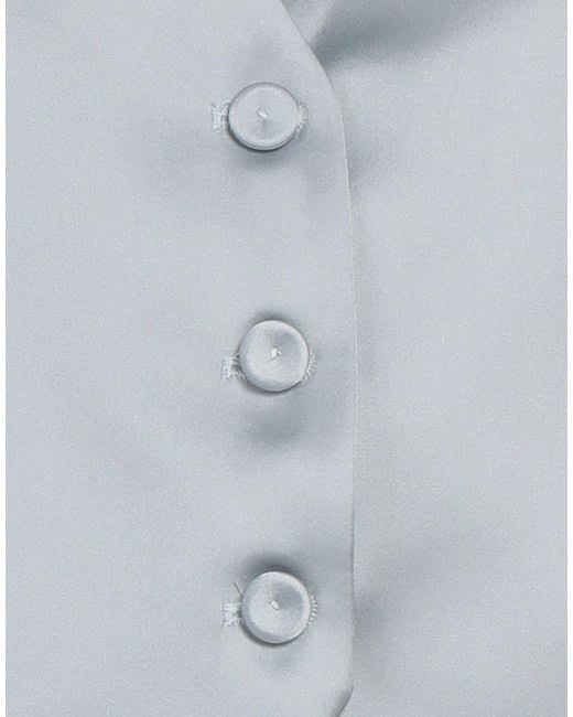 Kaos Blue Tailored Vest Polyester, Elastane