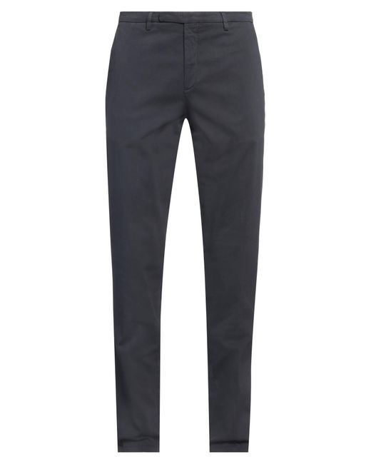 Boglioli Blue Midnight Pants Cotton, Elastane for men