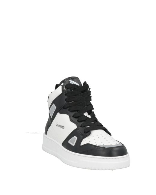 Les Hommes White Sneakers Leather for men