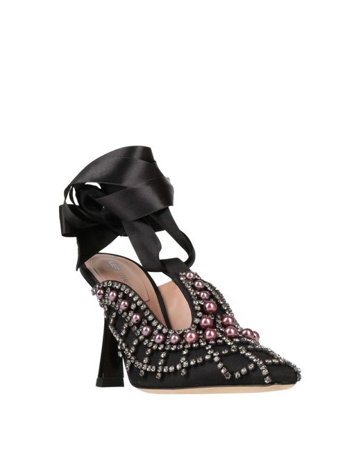 Alberta Ferretti Black Pumps