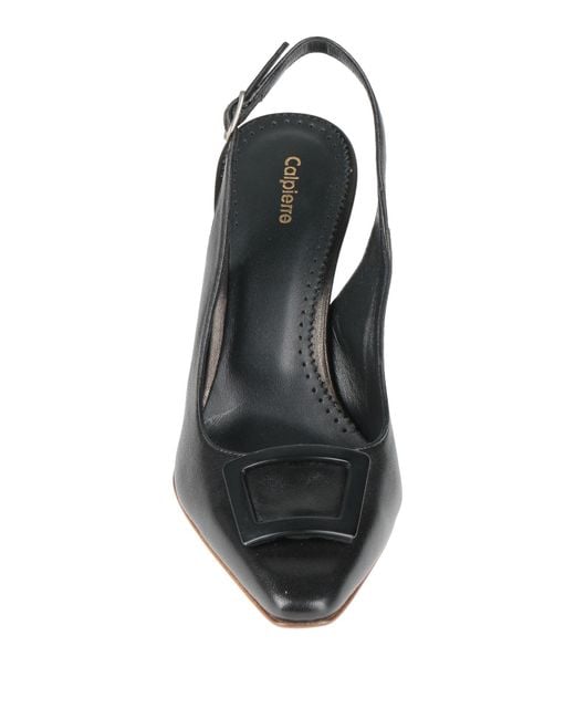 Calpierre Metallic Pumps Leather