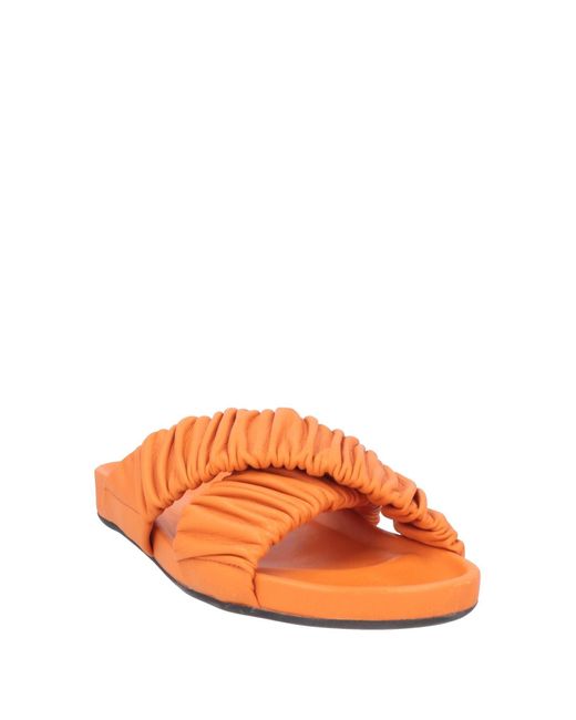 Nubikk Orange Sandals