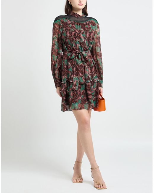 Saloni Black Mini Dress