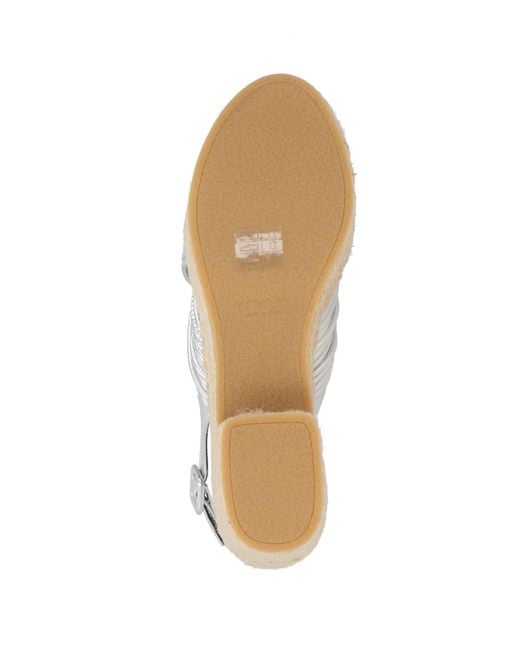 Sergio Rossi White Espadrilles Leather