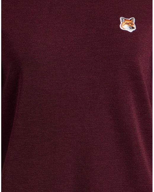 Maison Kitsuné Purple Turtlenecks