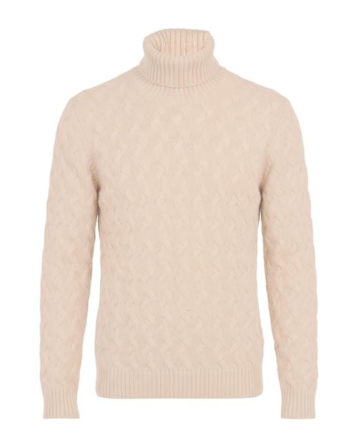 Herno White Turtleneck for men