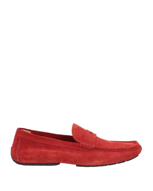 Moreschi Red Loafers for men