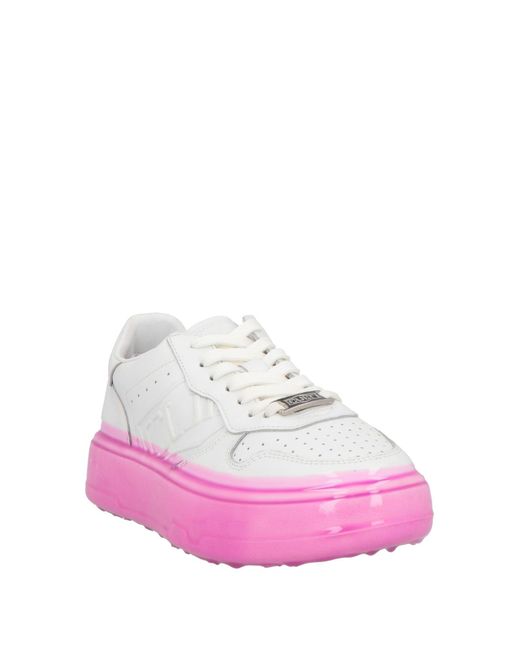 Cult Pink Sneakers Leather