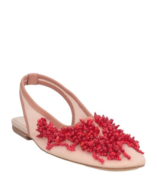 Dries Van Noten Pink Ballet Flats