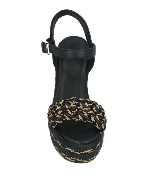 Castaner Black Espadrilles