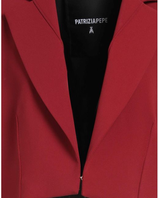 Blazer Patrizia Pepe en coloris Red