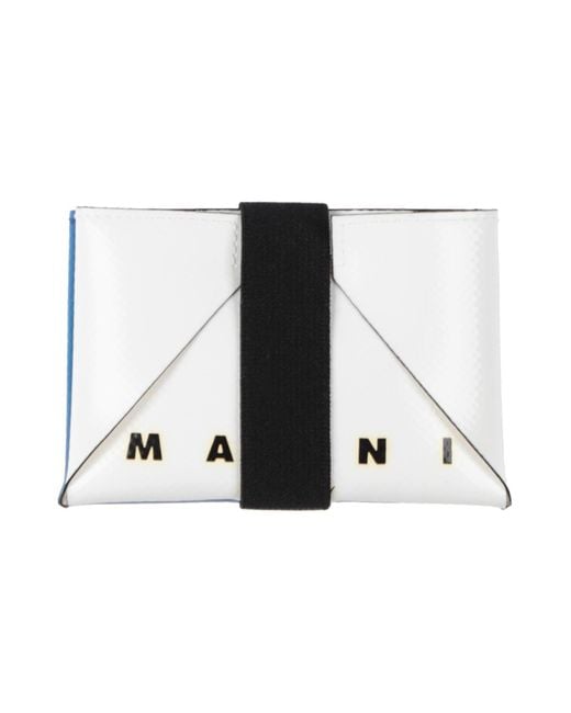 Portadocumentos Marni de hombre de color White