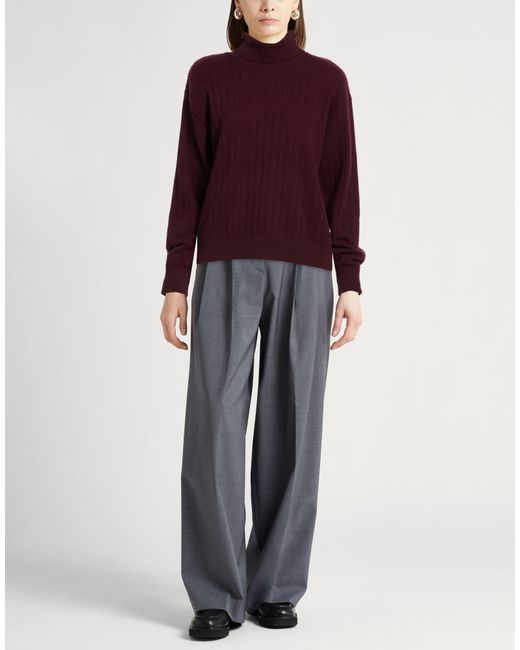 Eleventy Red Turtleneck