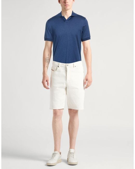 Canali Blue Polo Shirts for men