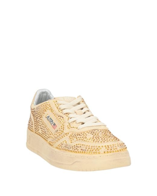 Autry Natural Sneakers Leather