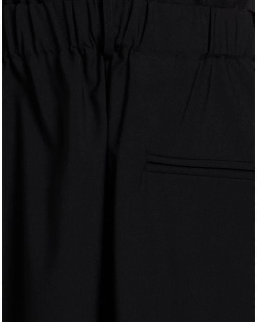 Alysi Black Jumpsuit Virgin Wool, Elastane