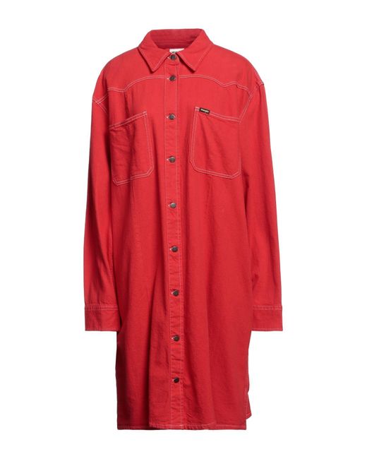 Wrangler Red Midi Dress