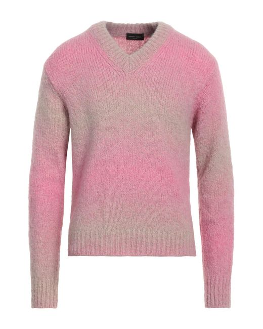 Pullover Roberto Collina de hombre de color Pink