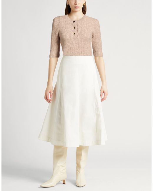 Paolo Pecora Natural Sweater Alpaca Wool, Merino Wool, Polyamide, Elastane