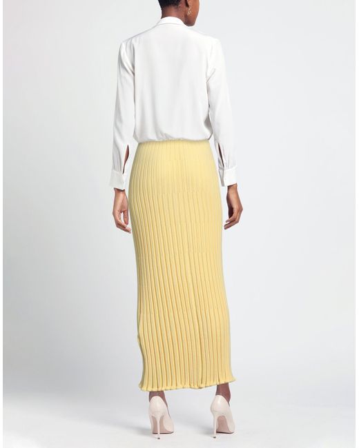 Aeron Yellow Maxi Skirt