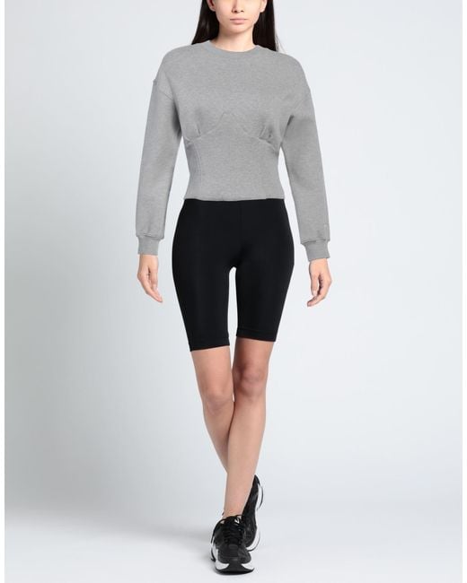 Chiara Ferragni Gray Sweatshirt Cotton