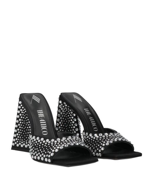 The Attico Black Sandals Polyester