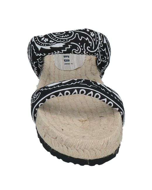 Manebí Black Espadrilles
