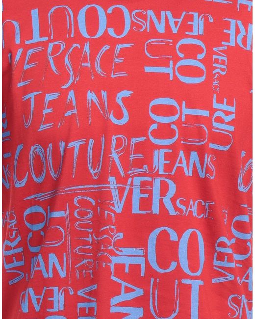 Versace T-shirts in Red für Herren