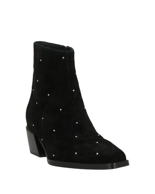 Rag & Bone Black Ankle Boots Leather