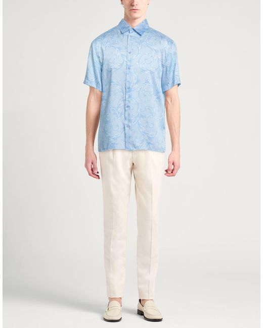 Versace Blue Shirt for men