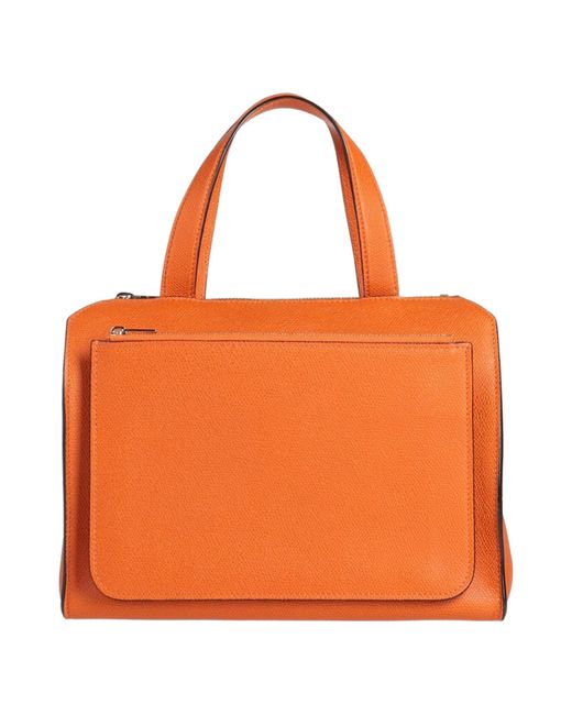 Valextra Orange Handbag