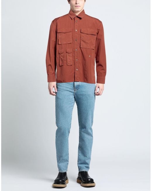 Camisa Etudes Studio de hombre de color Red