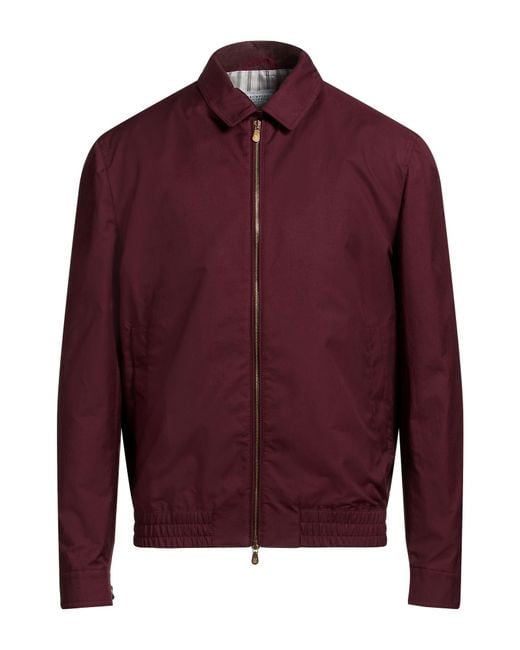 Brunello Cucinelli Red Jacket for men