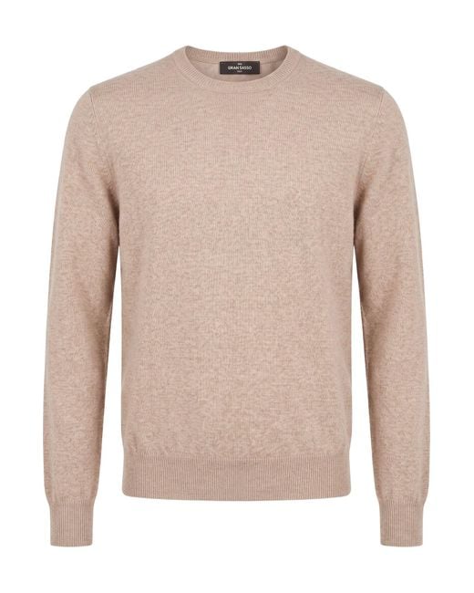 Gran Sasso Natural Light Sweater Cashmere for men