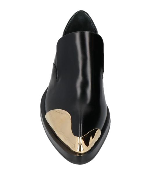 Jil Sander Black Loafers